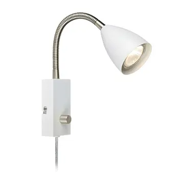 CIRO ZIDNA SVJETILJKA BIJELA/ČELIK GU10