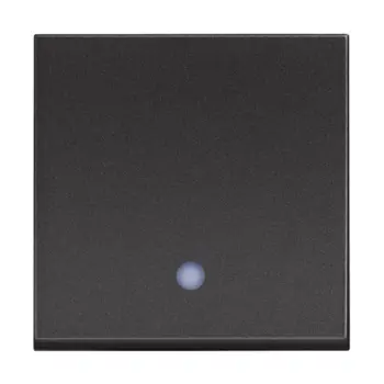 CLASSIA KRIŽNA SKLOPKA S IND. 1P/10A/250V 2M CRNA