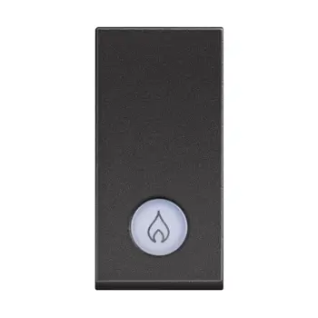 CLASSIA SKLOPKA S IND. 1P/16A/250V 1M CRNA SIMBOL GRIJALICE