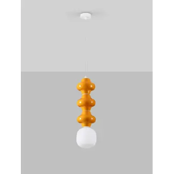 CLIO VISILICA LED E14/5W/NARANČASTA & BIJELA