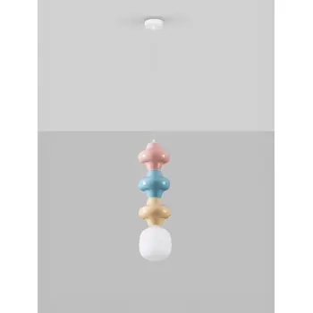 CLIO VISILICA LED E14/5W/ROZA & PLAVA & ŽUTA & BIJELA