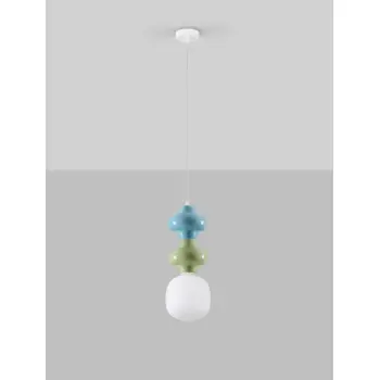 CLIO VISILICA LED E14/5W/ZELENA & PLAVA