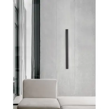 COLBY ZIDNA LAMPA LED 29W/3000K/1200lm/IP20/CRNA