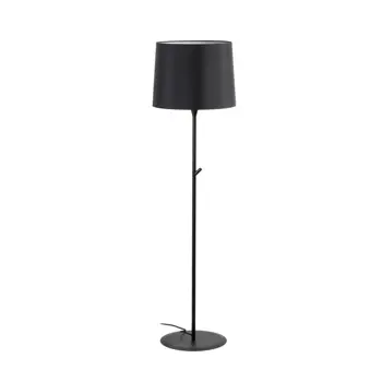 CONGA BLACK STAJAĆA LAMPA BLACK LAMPSHADE fi400*300*fi3