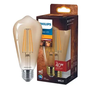 CONSUMER PHILIPS LED CLASSIC ŽARULJA 7W-40W/1800K/470lm ST64