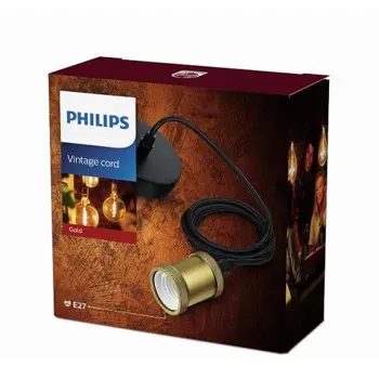 CORD CLASSIC PHILIPS E27 GRLO ZA ŽARULJE ZLATNO