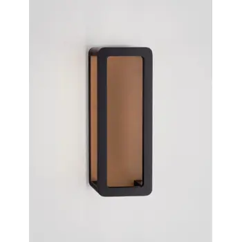 COSMIC ZIDNA LAMPA LED 3000K 255lm  IP65 CRNA