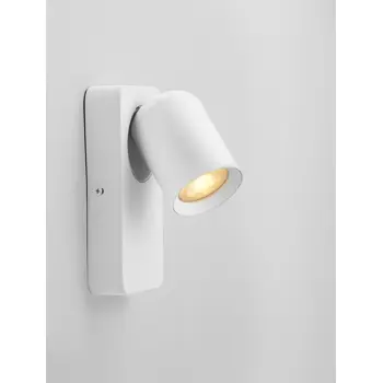 COSMINA ZIDNA LAMPA GU10/10W/BIJELA