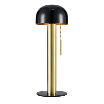 COSTA STOLNA LAMPA CRNA/BRUŠENO STARO ZLATO G9