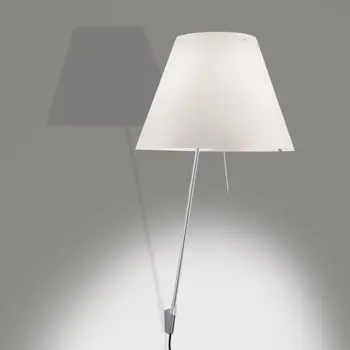 COSTANZA D13aif ZIDNA SVJETILJKA ALUMINIJ S BIJELIM SJENILOM E27