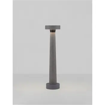 CRAM VANJSKA STAJAĆA LED LAMPA 5Watt 580Lm
 IP65 3000K CEMENT SIVA