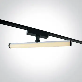 CRNA LED SVJETILJKA ZA FLAT MAGNETNE ŠINE 10W 48V CCT IP20