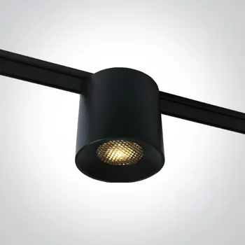 CRNA LED SVJETILJLKA ZA FLAT MAGNETNE ŠINE 6W 48V CCT IP20 HONEYCOMB