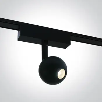 CRNI LED REFLEKTOR ZA FLAT MAGNETNE ŠINE 7W 48V CCT IP20