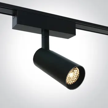 CRNI LED REFLEKTOR ZA FLAT MAGNETNE ŠINE 7W 48V CCT IP20 HONEYCOMB