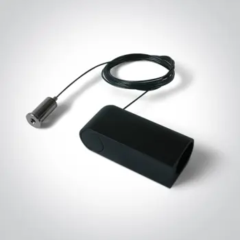CRNI Plug & Play OVJESNI POKLOPAC ZA ŠINE IP20 2 METRA
