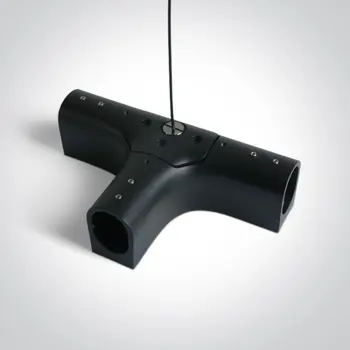 CRNI Plug & Play T-KONEKTOR ZA ŠINE IP20