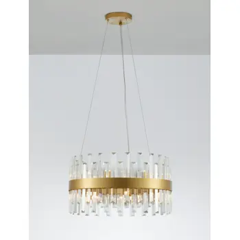 CROWN VISILICA G9  IP20/ZLATNA