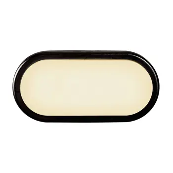 CUBA OUTDOOR ENERGY OVAL ZIDNA SVJETILJKA CRNA LED IP54
