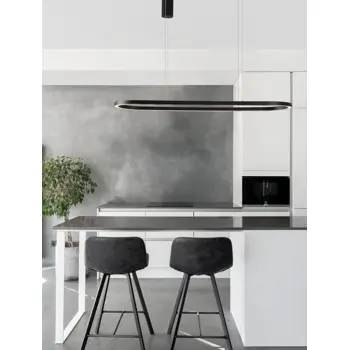 CUPPE VISILICA LED 56W/3000K/6989lm/DIMM/IP20/CRNA