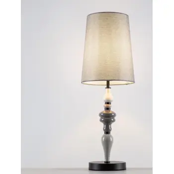 DAMO STOLNA LAMPA  E27/12W/SIVA & SMEĐA
