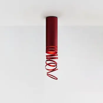 DECOMPOSE' LIGHT STROPNA SVJETILJKA E27 CRVENA