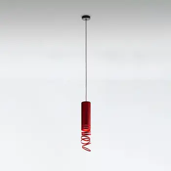 DECOMPOSE' LIGHT VISLICA E27 CRVENA