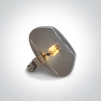 DEKORATIVNA LED ŽARULJA E27 8w TAMNI KROM 230v