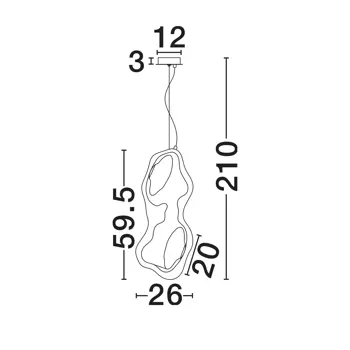 denise-visilica-led-6-w-360-lm-ip20-3000k-fi-26-zlatna-73022-02233567.webp