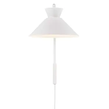 DIAL ZIDNA SVJETILJKA BIJELA E27 IP20