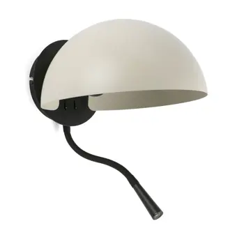 DOMINICA ZIDNA SVJETILJKA  BEIGE 1XE27 LED SVJETILJKA ZA ČITANJE  1W 3000K