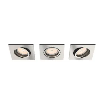 Donegal PHILIPS UGRADBENA SVJETILJKA NICKEL 3xNW 230V