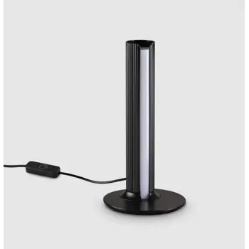 DORICA TL1 STOLNA LED SVJETILJKA 8W 3000K CRNA