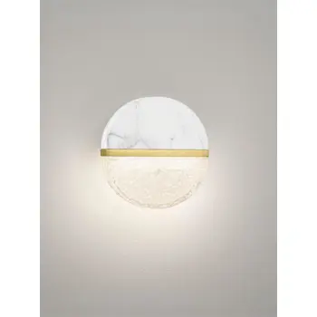 DORIN LED ZIDNA SVJETILJKA BIJELA/STAKLO 7W IP44 2700K TRIAK PRIGUŠLJIVA