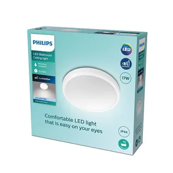 Doris CL257 PHILIPS PLAFONJERA BIJELA EC RD 17W 40K HV IP44 06