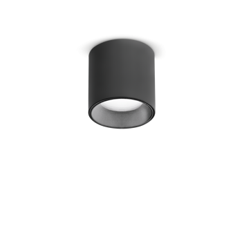 DOT LED STROPNA SVJETILJKA PL OKRUGLA CRNA 3000K