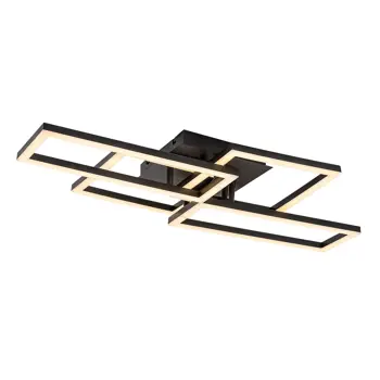 Drusus PLAFONSKA  SVJETILJKA  LED 40W/CRNA/IP20/3050lm