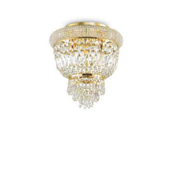 DUBAI STROPNA LAMPA PL3 OTTONE E14