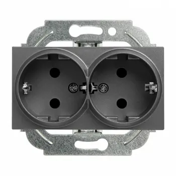 DUPLA ŠUKO UTIČNICA PANASONIC ANTRACIT