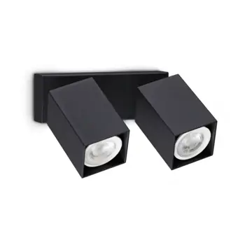 DYNAMITE AP2 KVADRATNI REFLEKTOR GU10 IP20 CRNA