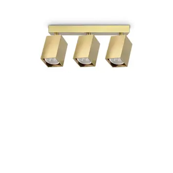 DYNAMITE PL3 KVADRATNI STROPNI LINEARNI REFLEKTOR GU10 IP20 ZLATNA