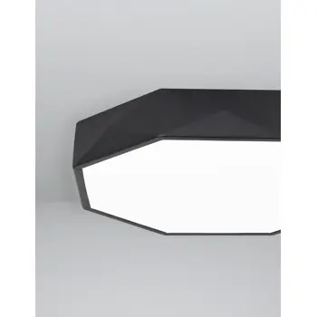 EBEN PLAFONSKA SVJETILJKA LED 24W/3000K/1380lm/IP20/CRNA