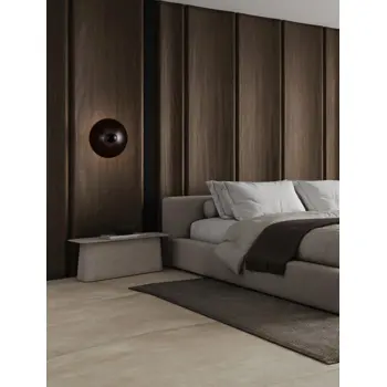 EDEM ZIDNA LAMPA LED/3000K/9W/315Lm/CRNA