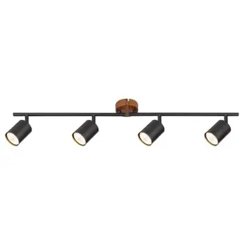 EDMUND REFLEKTOR GU10 4X MAX 25/HRAST/IP20