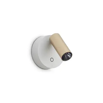 ELF AP ZIDNA LED SVJETILJKA 3W 3000K IP20 BIJELA/ZLATNA