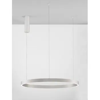 ELOWEN VISILICA LED 77W/3000K/3326lm/DIMM/IP20/BRUŠENO SREBRO