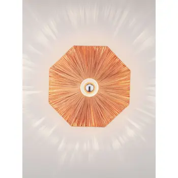 ELVIO Zidna svjetiljka Grlo E27 1x12 W IP20 FI: 45 terracotta