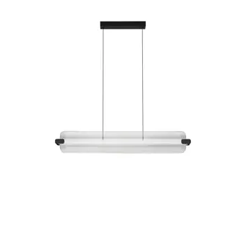 EMERY LED VISILICA CRNA/STAKLO 41W IP20 3000K TRIAK PRIGUŠLJIVA