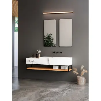 ENDO ZIDNA LAMPA LED/3000K/26W/2637Lm/CRNA