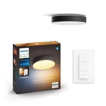 Enrave PHILIPS HUE PLAFONJERA CRNA S